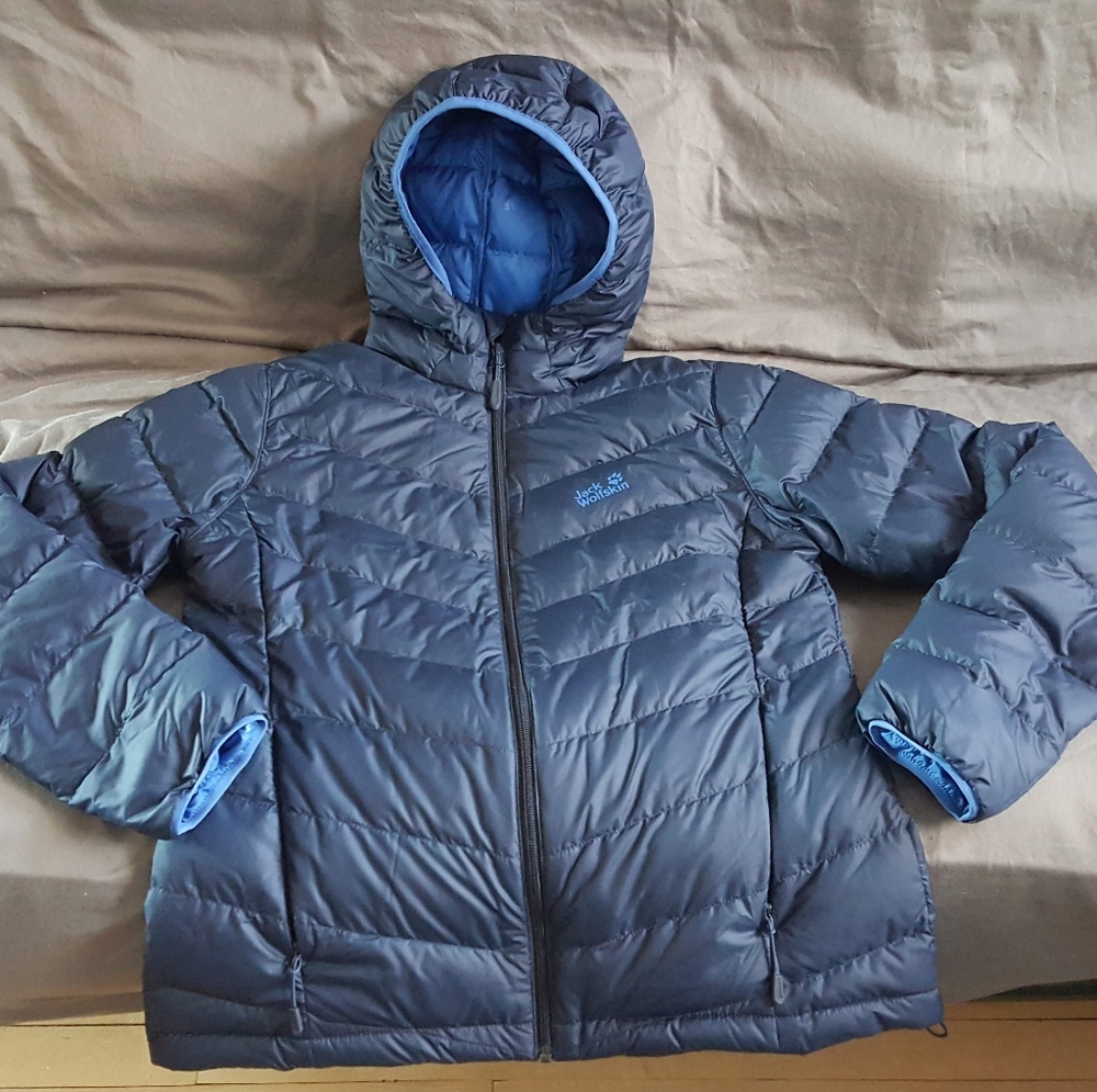 Jack Wolfskin Helium Women's 700 Down Jacket Sz M